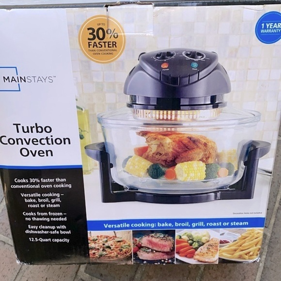 Mainstays turbo convection oven new in box - Picture 4 of 15